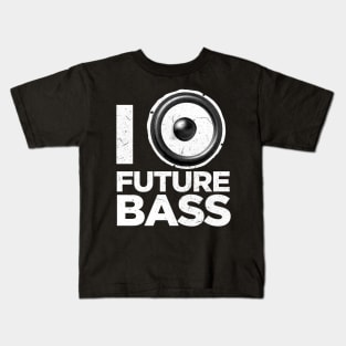 I love future bass music Kids T-Shirt